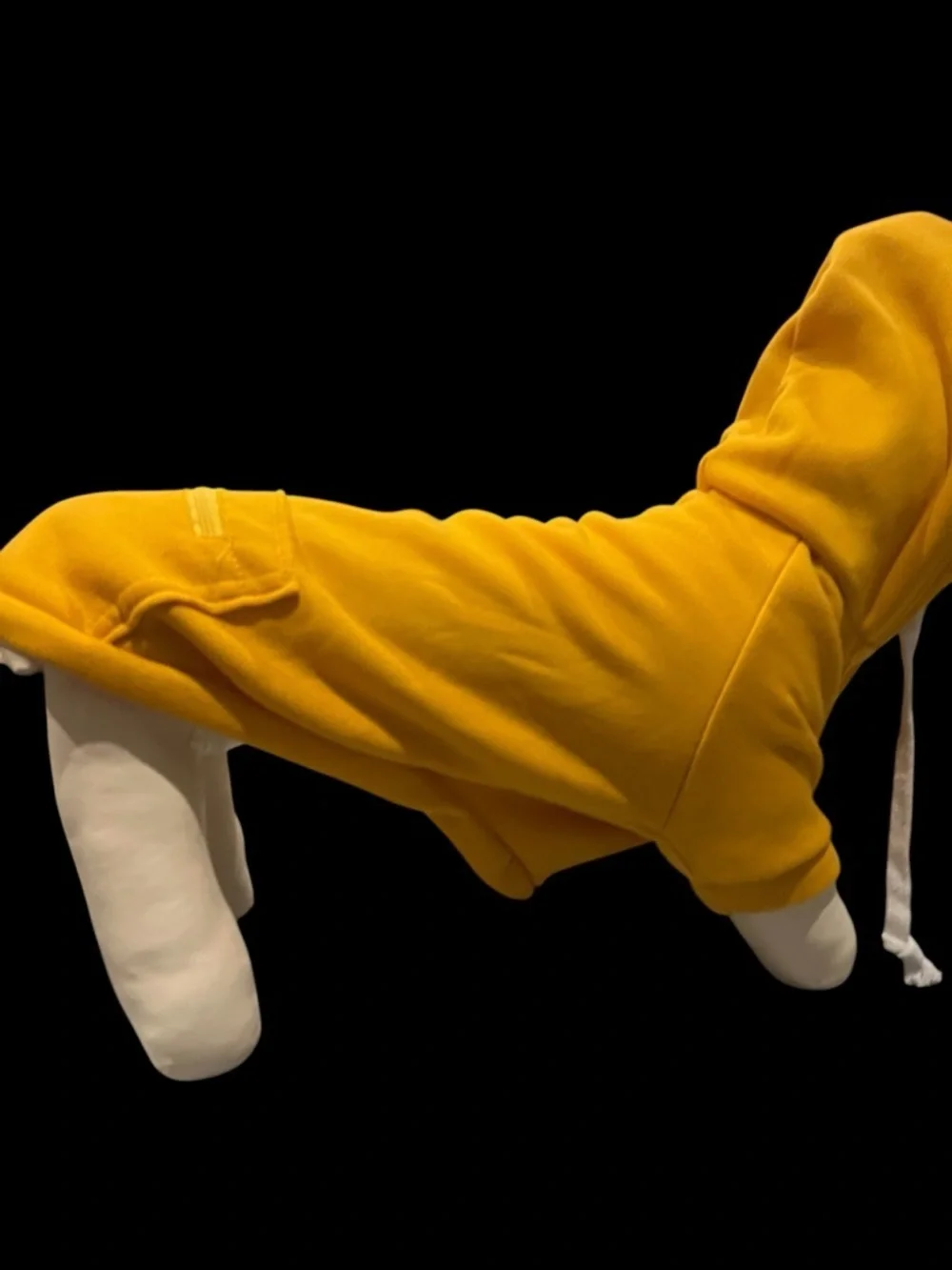 Yellow Pet Hoodie with Drawstring Hood – 2XL (NWT)